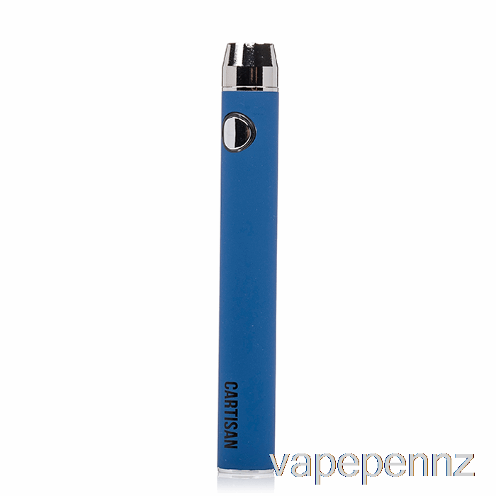 Cartisan Button VV 900 Dual Charge 510 Battery [Micro] Blue VAPE NZ